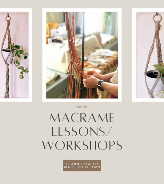 Macramé Workshops at Home